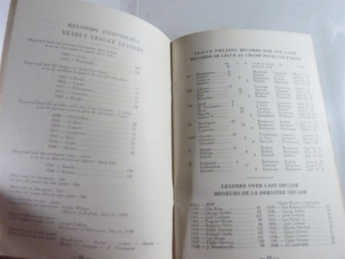 VINTAGE BASEBALL PROGRAM 1948 MONTREAL ROYAL BILINGUAL SINCE 1890 - Picture 6 of 10