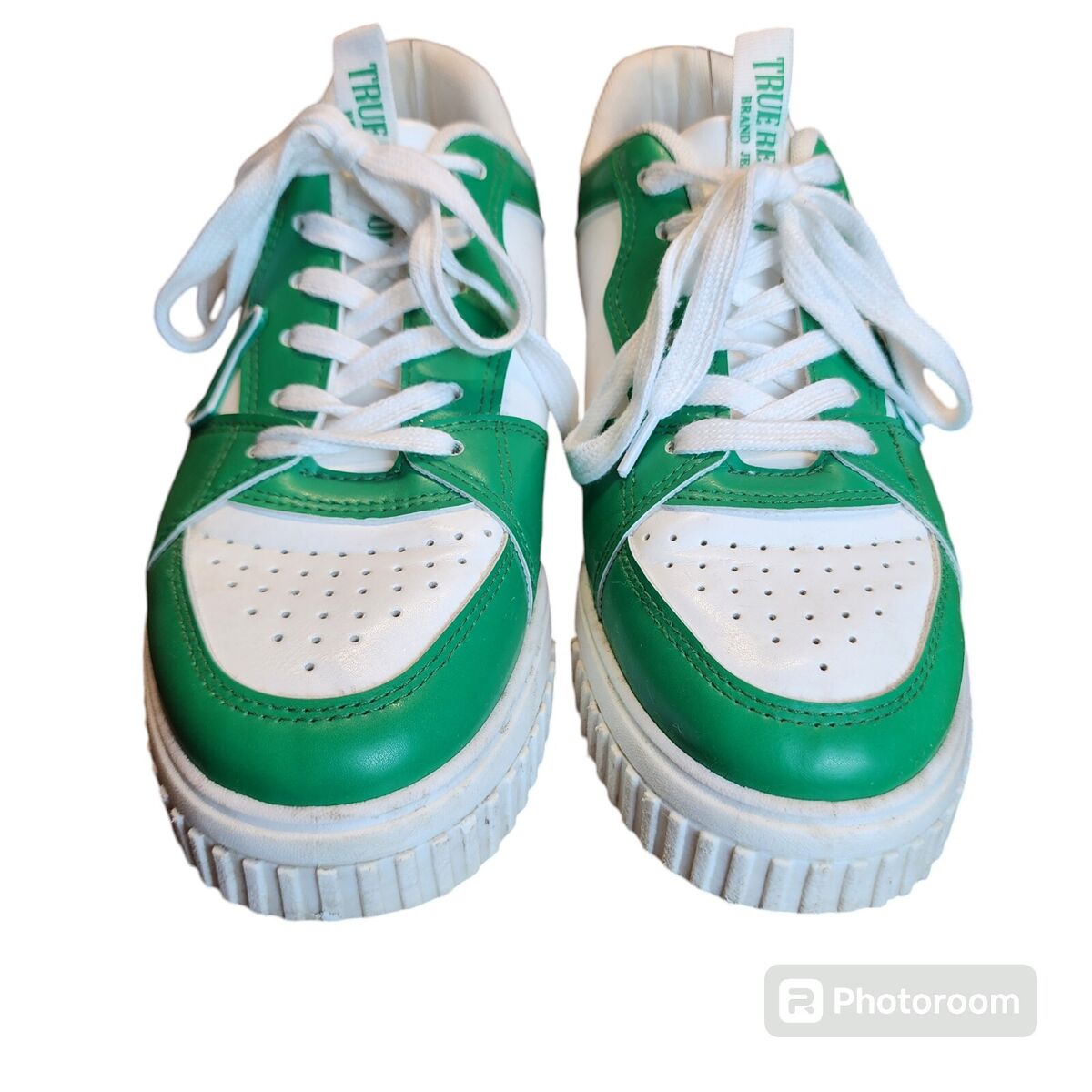 True Religion Stasha FT21473-01 GRNFX Sz 8.5 White Kelly True Religion Stasha FT21473-01 GRNFX Sz 8.5 White Kelly