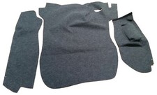 Porsche 911 930 86-89 Perlon Felt Front Trunk Carpet Kit-charcoal Grey
