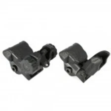 Flip Sights, 45 Degree Offset Front and Rear, Polymer
