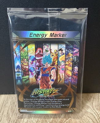 Dragon Ball Super Card Game Energy Marker Son Goku History of Z