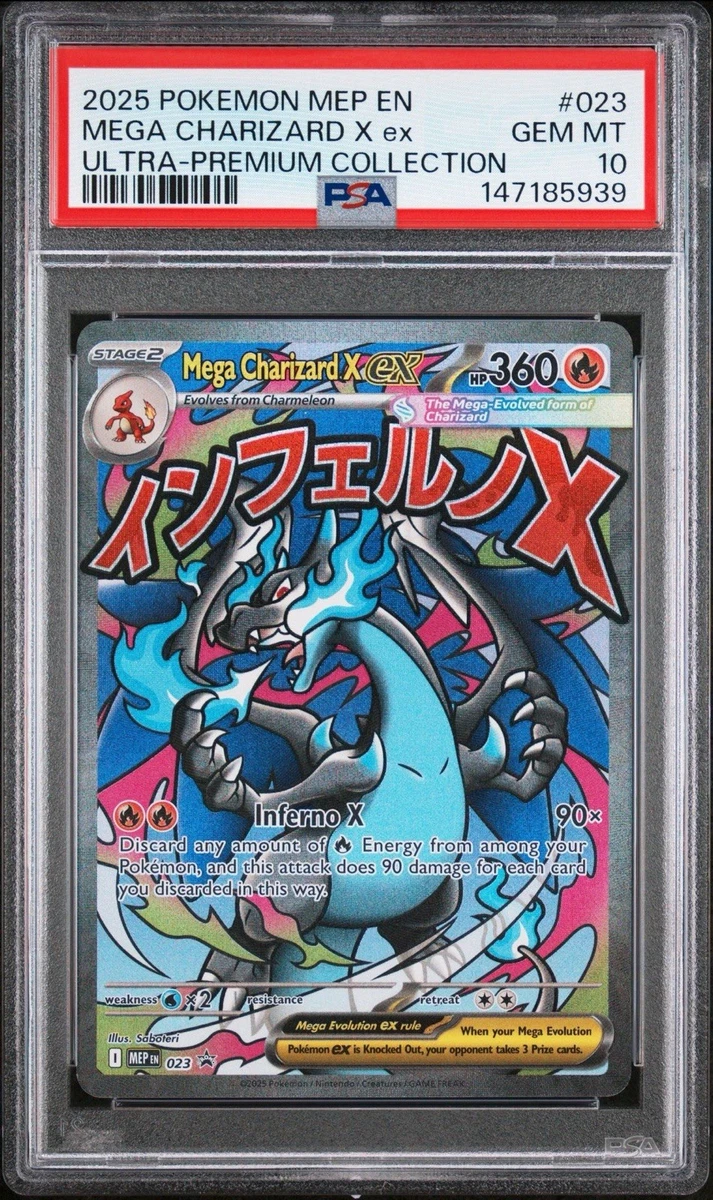 Pokémon TCG Grade 10 Charizard Individual Collectible Card Game