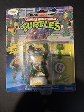 1991 Vintage Playmates TMNT Head Droppin' Mike Action Figure