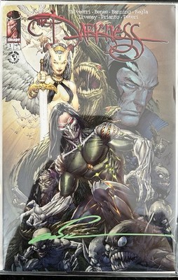 The Darkness #1 Cover A Signed Marc Silvestri Image Comics 2025 W/COA