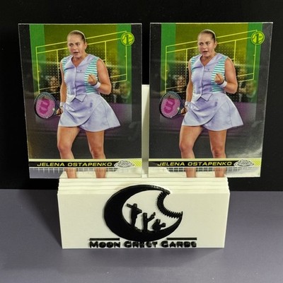 Jelena Ostapenko   (RC | x2) -- 2024 Topps Chrome   | #103 | Major Champion