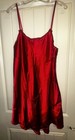 Vintage RED Lane Bryant Sexy~intimates Babydoll Nightie Velvet Strap/bows 14/16 — photo 4