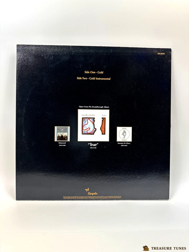 Spandau Ballet - Gold Vinyl LP [1983] CS-42740 - Image 3 of 4