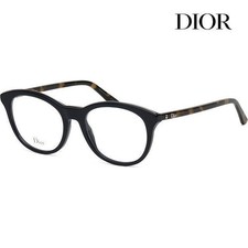 Dior Montaigne 41 CF2 Square Horn Rimmed Dark Blue Luxury 125828530