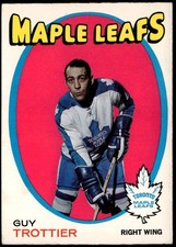 1971-72 O-Pee-Chee Hockey Guy Trottier #5 RC Toronto Maple Leafs