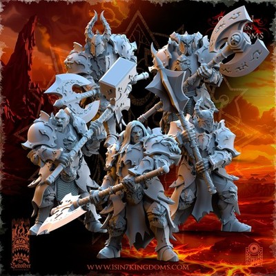 Beholder Miniatures- Realms of Mayhem The Exalted (Tabletop & Rpg Miniatur)