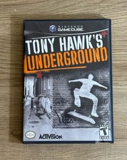 Tony Hawk's Underground Nintendo GameCube Complete CIB Black Label VG