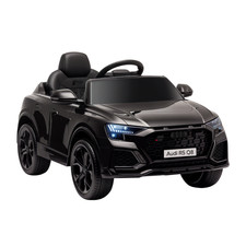 HOMCOM Audi RS Q8 6V Kids Electric Ride On Car Toy w/ Remote Control Black