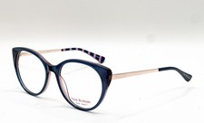 Isaac Mizrahi IM30060 BL Blue Round Authentic Eyeglass Frames 52-17-135