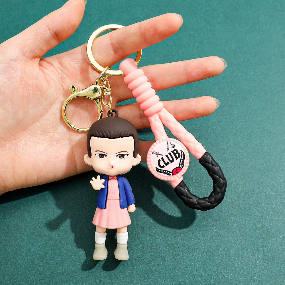 Stranger Things Characters Silicone Keychain Pend… - image 10