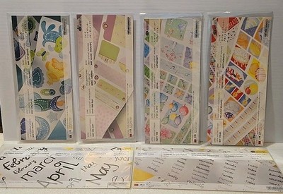 CREATIVE MEMORIES GREAT LENGTH STICKERS - LOT OF SIX (6) PACKAGES - SEE LIST 