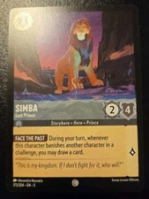 Simba - Lost Prince 173/204 Common Shimmering Skies Disney Lorcana TCG