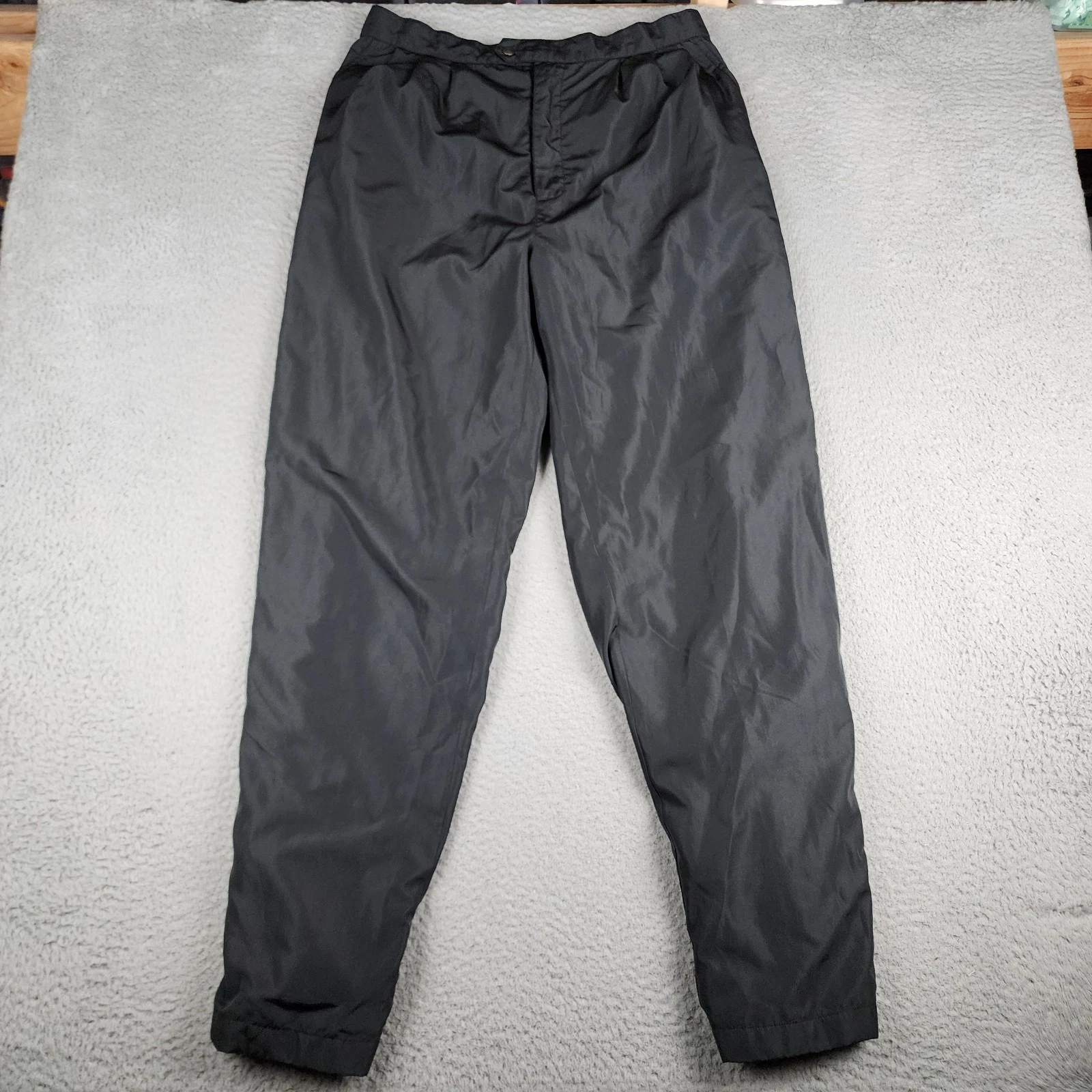 Footjoy Pants Mens Large Black DryJoys Golf Outdoors Casual Water Resistant