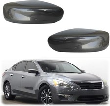 Mirror Cover Caps Housing Replacement for Nissan Altima 2013-2018 GRAY 