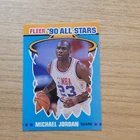 Fleer 1990-91 All-Stars Michael Jordan #5 NBA All-Star Team Basketball Card