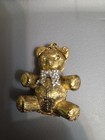 1970's Vintage Max Factor Solid Perfume Bear Pendant — photo 2