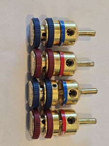 Monster Cable X-Terminator II Banana Adapters Connectors Speaker