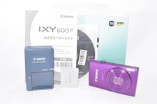 Canon IXY 600F Purple 12.1MP 8x Zoom PowerShot ELPH 310 HS IXUS 230 HS w/Box