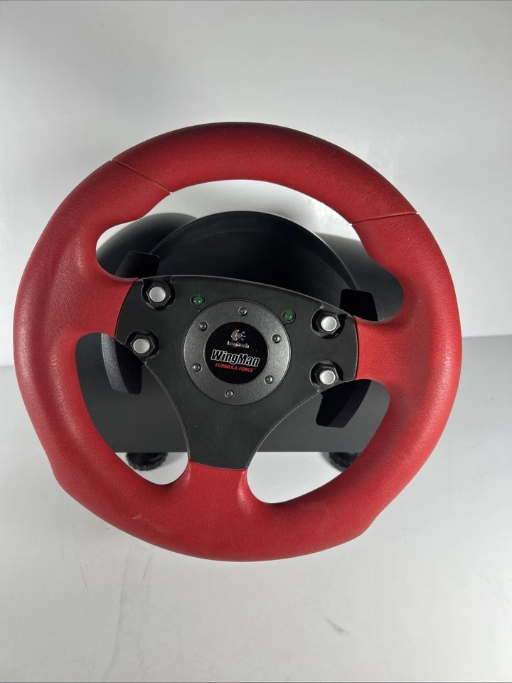 Logitech Wingman Formula Force Steering Wheel & Pedals Ready To Play - Image 3 of 4