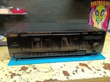 Teac W-505R Auto Reverse Double Cassette Deck 100 Functional FREE SHIPPING     