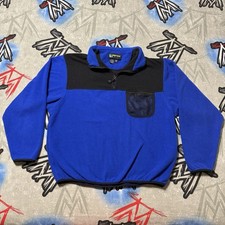 Ebtek Eddie Bauer Men's L Fleece 1/4 Zip Pullover