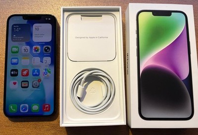 Apple iPhone 14 - 256GB - Midnight (Ohne Simlock) (Dual-SIM) - guter Zustand