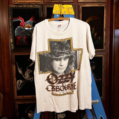 Ozzy Osbourne No Rest For The Wicked Tour Conce 1980s vintage concert t-shirt, vintage, single stitch, B+ condition