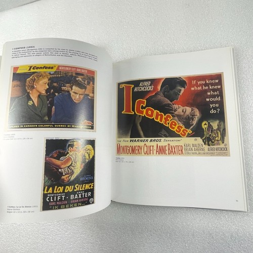 5 Movie Poster Reference Book Lot - Crime Scenes Hitchcock Mighty Movies 5 Books - Foto 8 di 16