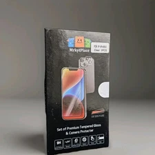 MrkytPlace iPhone 14ProMax Tempered Glass & Camera Protector Set NEW