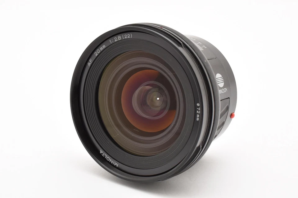 Minolta AF 20mm f/2.8 Gran Angular Para Sony A Mount From JAPAN [Exc+++] #253... - Imagen 2 de 4