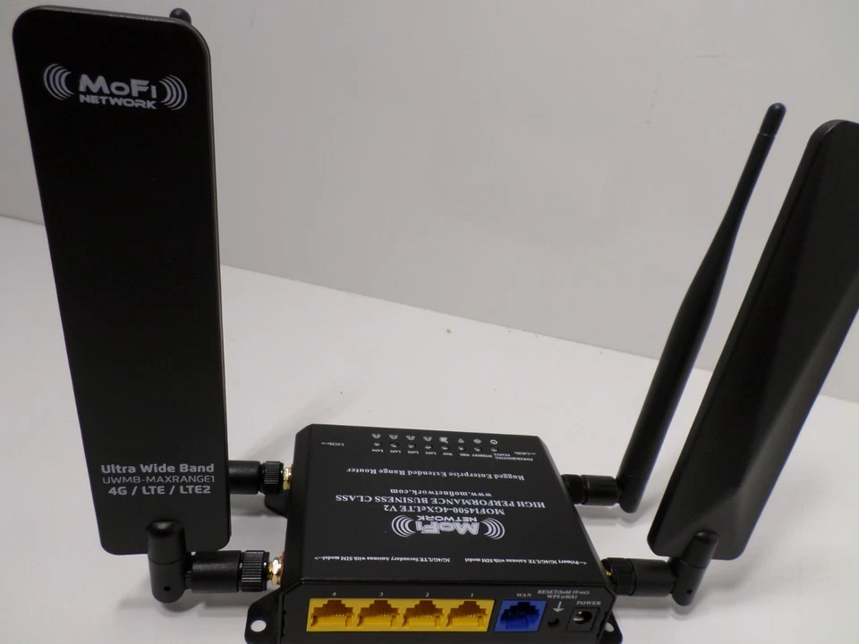 Mofi Network MOFI4500-4GXeLTE V3 4G/LTE 2.4/5GHz Extended Range Router - Image 4 of 4