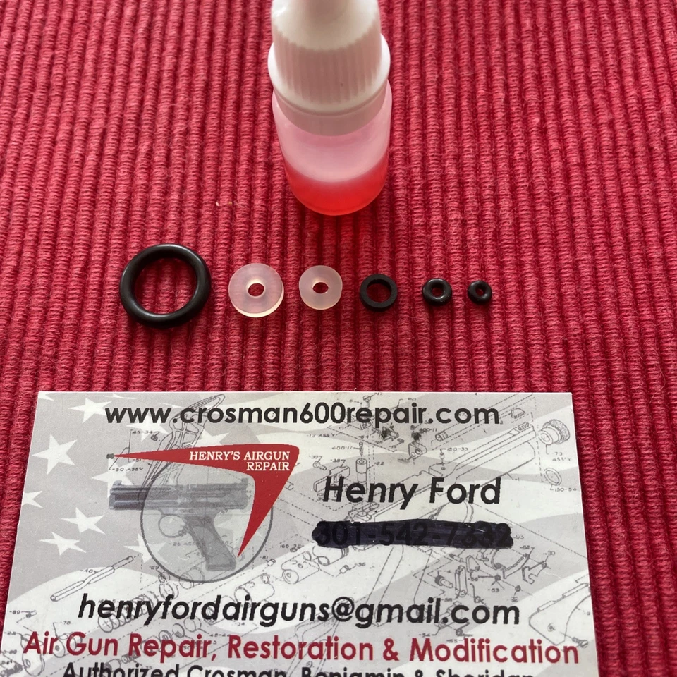 Complete Crosman With Improved Face Co2 Seal 2300 2240 & 2250 /1760 Seal Kit. - Image 1 of 1