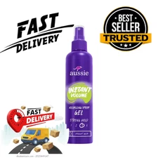 Aussie Instant Volume Volumizing Spray Gel for Wavy Hair, and Straight Hair, Uni