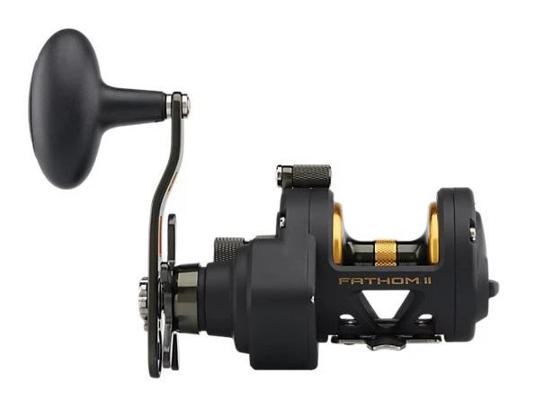Penn Fathom II 12 Star Drag Mag Brake / Mulinello Da Pesca In Mare Multiplier - Immagine 3 di 3