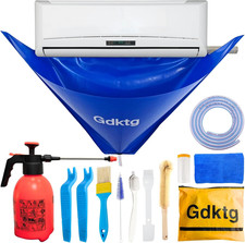 Mini Split AC Cleaning Kit with 2L Pressure Sprayer Fits 27-37In Unit  Waterpro