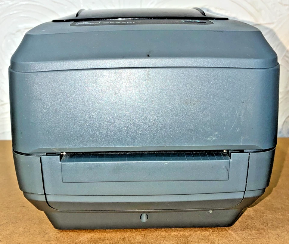 Zebra GK420t Label Printer Thermal Transfer 4" 203dpi USB Serial (OFFERS OK) - Image 3 of 4