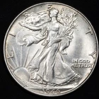 1946-P Walking Liberty Silver Half Dollar BU Uncirculated