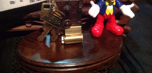 ONE (1) Original American Series Padlock Cylinder KEYED TO ORDER APTC12 KA or KD - Picture 2 of 2