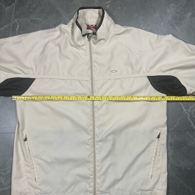 Vintage 90's Oakley Software Logo Zip Up Jacket 2000s Y2K