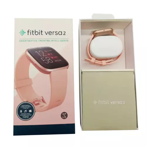 NUEVO Reloj Inteligente Fitbit Versa 2 Salud y Estado Físico Auténtico Rastreador de Actividad S & L - Imagen 16 de 16