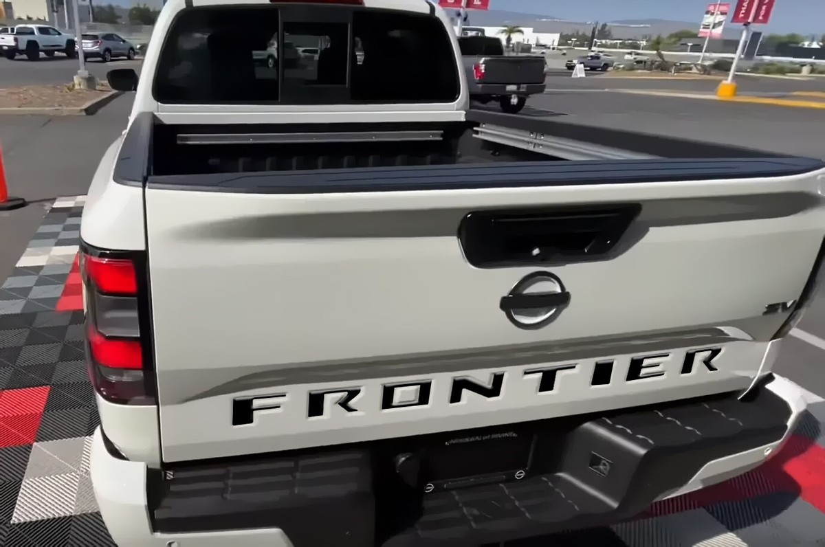 BLACK matte letters compatible with NISSAN FRONTIER 2022 23
