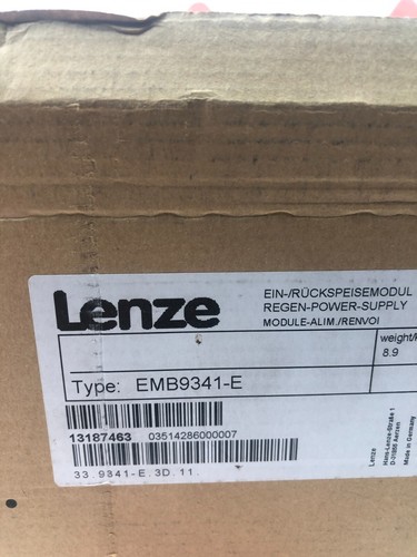 LENZE Servo drive, EMB9341-E, Used, in own box. - Picture 9 of 9
