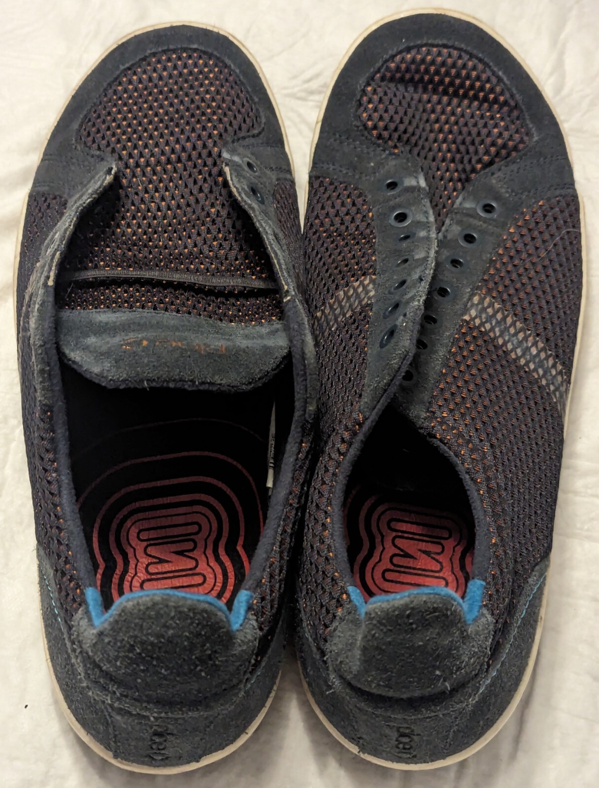 PLAE Prospect Men's 9.5 Women's 11 Black / Navy Sneakers Shoes