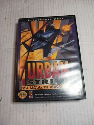 Sega Genesis Urban Strike Tested - Cartridge, Hard Case. Untested. 