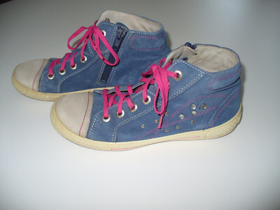 Super Fit Schuhe Größe 34 in Blau (Rauleder) Mädchen