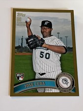 2011 Topps Gold Jose Ceda Rookie RC 155/2011